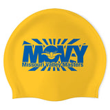 Missouri Valley Swim Club - Swimoutlet PO17951717 (YEL/01) - Wrinkle-Free Silicone Swimming Cap
