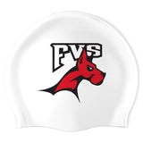 FVS High School - Swimoutlet POSO17926403 (WHT/02) - Wrinkle-Free Silicone Swimming Cap