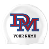 DeMatha Catholic HS NAME - Swimoutlet PO22945754 (WHT/2) - Custom Silicon Swimcap