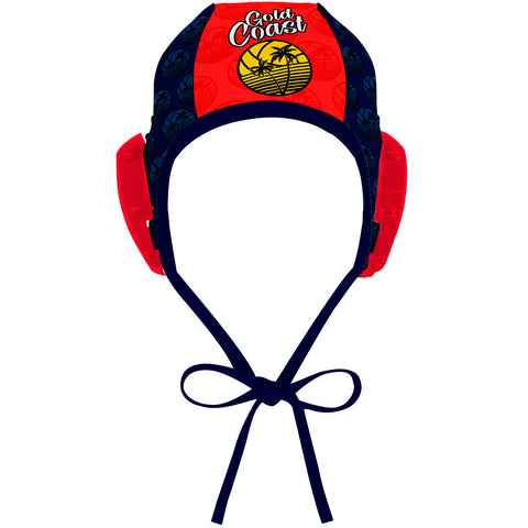 Goalie Gold Coast Goalie Navy Cords FV - Water Polo Cap