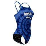 Devon Dolphins Tie Dye - Skinny Strap Swimsuit