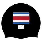 AQ2 - Swimoutlet PO26361903 (BLK/03) - Wrinkle-Free Silicone Swimming Cap