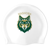 Nashoba Regional HS - Swimoutlet PO53037 (WHT/02) - Wrinkle-Free Silicone Swimming Cap