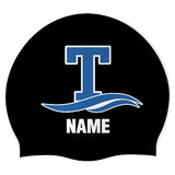 Trinity Swimming - Swimoutlet PO53947 (BLK/02/P) - Wrinkle-Free Silicone Swimming Cap