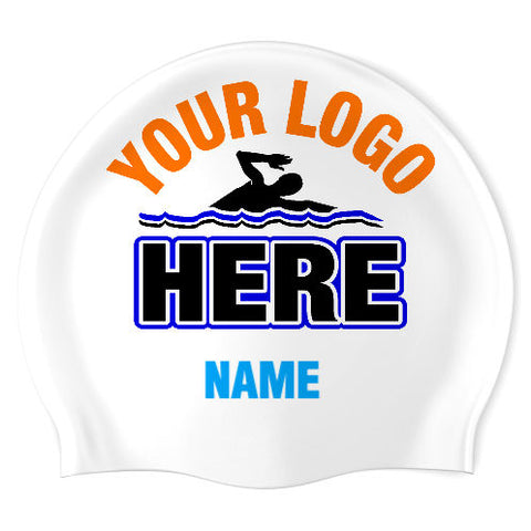 PRUEBA - Classic Silicone Swimming Cap - PERSONALIZED