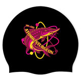 Tri-City Atomic Sturgeon - Swimoutlet PO26117323 (BLK/04) - Wrinkle-Free Silicone Swimming Cap