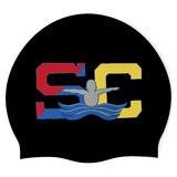 Schenectady HS - Swimoutlet PO26019204 (BLK/04) - Wrinkle-Free Silicone Swimming Cap