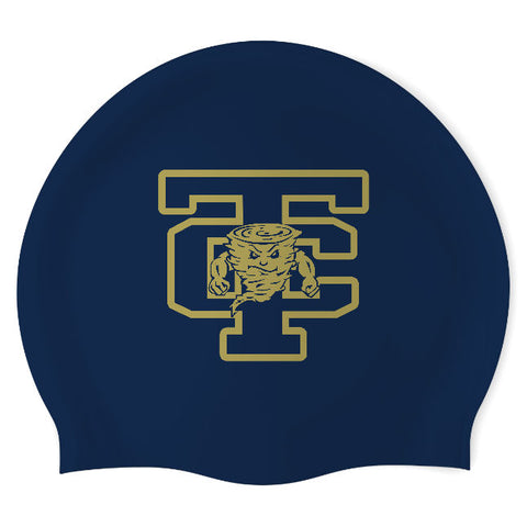 Bucyrus-Tiffin YMCA - Swimoutlet PO25606709 (NBL/01) - Wrinkle-Free Silicone Swimming Cap