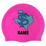 Fort Stockton HS Swim Team - Swimoutlet PO15399 (PNK/03/P) - Wrinkle-Free Silicone Swimming Cap