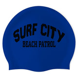 Surf City Beach Patrol - Swimoutlet PO72918 (RBL/01) - Wrinkles Free Silicone Swimming Cap