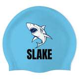 Silverlake Sharks Masters - Swimoutlet PO45752 (LIB/03) - Wrinkle-Free Silicone Swimming Cap