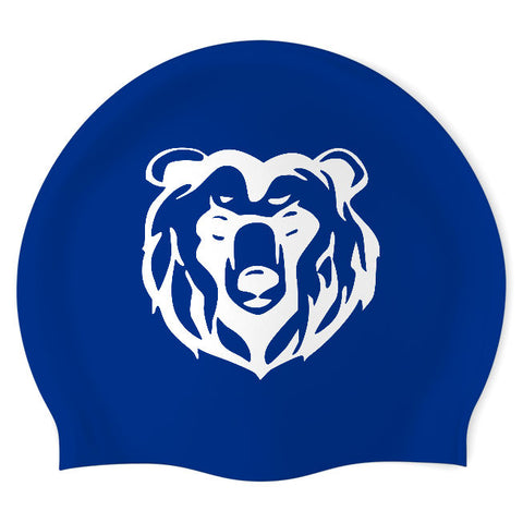 Bear Branch Swim Team - Swimoutlet PO71460 (RBL/01) - Wrinkle-Free Silicone Swimming Cap