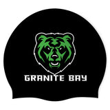 Granite Bay - Swimoutlet PO24559191 (BLK/02) - Wrinkles Free Silicone Swimming Cap