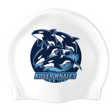 Barren County - Swimoutlet PO26116171 (WHT/04) - Wrinkle-Free Silicone Swimming Cap