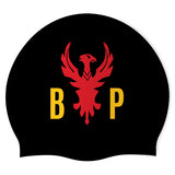 Belle Plaine Swim Team - Swimoutlet PO (BLK/04) - Wrinkle-Free Silicone Swimming Cap