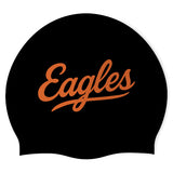 Eagle Swim Team - Swimoutlet PO25376024 (BLK/01) - Wrinkle-Free Silicone Swimming Cap