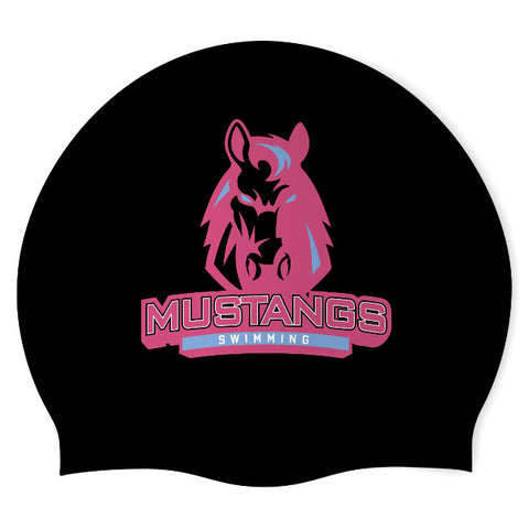 Muhlenberg County - Swimoutlet PO25642329 (BLK/03) - Wrinkle-Free Silicone Swimming Cap