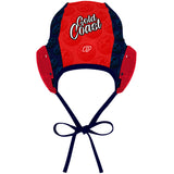 Goalie Gold Coast Goalie Navy Cords FV - Ear guard Red - Water Polo Cap