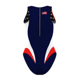 US Coast Guard Academy - Women's Waterpolo Swimsuit Classic Cut