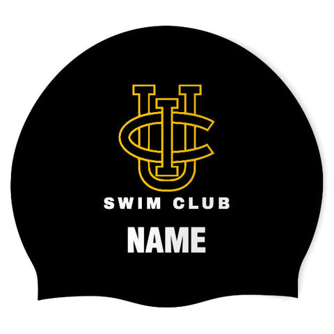 UCI SWIM CLUB - Swimoutlet PO26061851 (BLK/02/P) - Wrinkle-Free Silicone Swimming Cap