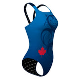 Calgary Splash - Classic Strap Swimsuit