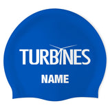 Turbine Swim Club – Swimoutlet 59711 (RBL-01-P) - Wrinkle-Free Silicone Swimming Cap