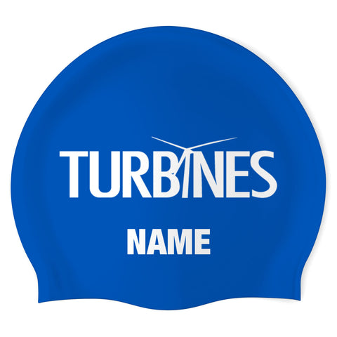 Turbine Swim Club – Swimoutlet 59711 (RBL-01-P) - Wrinkle-Free Silicone Swimming Cap