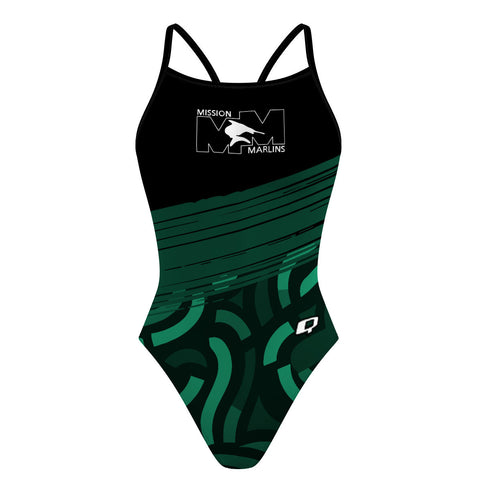 Mission Marlins - Skinny Strap Swimsuit