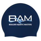 Boulder Aquatic Masters - Swimoutlet PO45819 (NBL/02) - Wrinkle-Free Silicone Swimming Cap