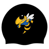 Big Lake High School Girls' - Swimoutlet PO38758 (BLK/03) - Wrinkle-Free Silicone Swimming Cap