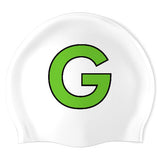 Farmington Glen Aquatic Club - Swimoutlet PO26297991 (WHT/02) - Wrinkle-Free Silicone Swimming Cap