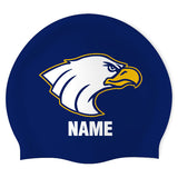 St Joseph's University - Long Island Swimming - Swimoutlet PO43298 (NBL/02/P) - Wrinkle-Free Silicone Swimming Cap