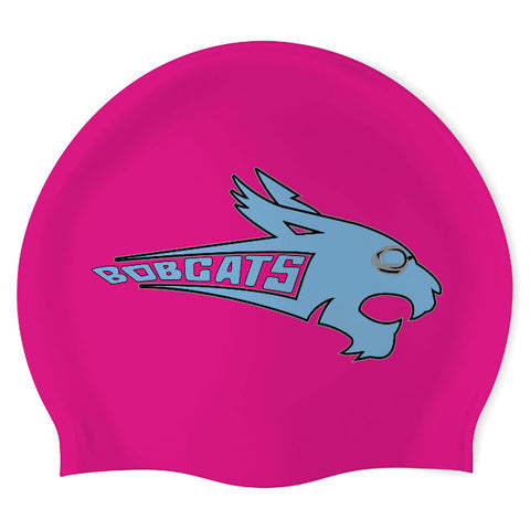 West Broward - Swimoutlet PO46427 (HPK/03) - Wrinkle-Free Silicone Swimming Cap