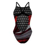 Calgary Swordfish - Skinny Strap Swimsuit