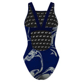 Weyburn Silver Seals - Classic Strap Swimsuit