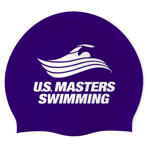 Hockessin Athletic Club - Swimoutlet PO25890723 (PUR/02) - Wrinkle-Free Silicone Swimming Cap