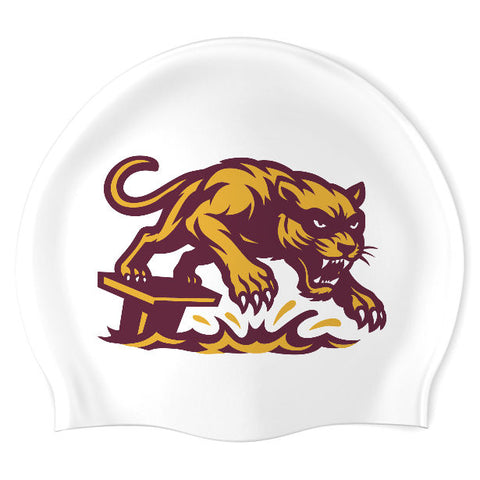 CHS Swimming - Swimoutlet PO25733009 (WHT/02) - Wrinkle-Free Silicone Swimming Cap