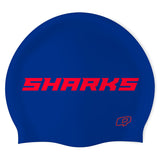 Cypresswood Sharks - Silicone Swimming Cap
