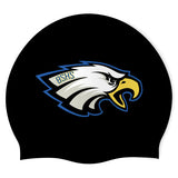 Big Sky HS Swim Team - Swimoutlet PO25766622 (BLK/04) - Wrinkle-Free Silicone Swimming Cap