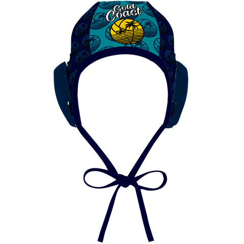 Gold Coast Field Players Navy - Ear guard Navy - Water Polo Cap