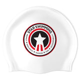 STAR Swimming - Swimoutlet PO26066480 (WHT/02) - Wrinkle-Free Silicone Swimming Cap