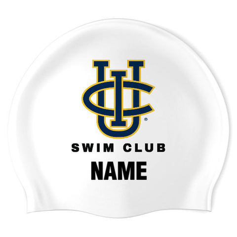 Swim Club at UCI - Swimoutlet PO25771160 (WHT/03/P) - Wrinkle-Free Silicone Swimming Cap