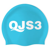 QJS3 - Meridian Otters - Swimoutlet PO22998066 (SKY/1) - Custom Silicon Swimcap