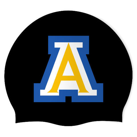 Auburndale Senior High School - Swimoutlet PO 26590993 (BLK/03) - Wrinkle-Free Silicone Swimming Cap