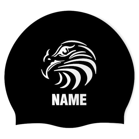 Hayfield Secondary School - Swimoutlet PO41872 (BLK/01/P) - Wrinkle-Free Silicone Swimming Cap