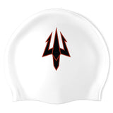 Danville Sea Devils Swim Team - Swimoutlet PO11638 (WHT/02) - Wrinkles Free Silicone Swimming Cap