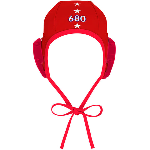 D2 GOALIE – WHITE NUMBER (NOT OUTLINED) - Water Polo Cap