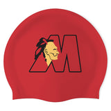 Midlothian Swim Shop - Swimoutlet PO25671563 (RED/02) - Wrinkle-Free Silicone Swimming Cap
