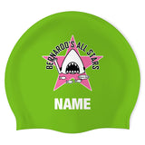 Bernardo's All Stars Masters Swimming - Swimoutlet PO47189 (DGG/03/P) - Wrinkles Free Silicone Swimming Cap