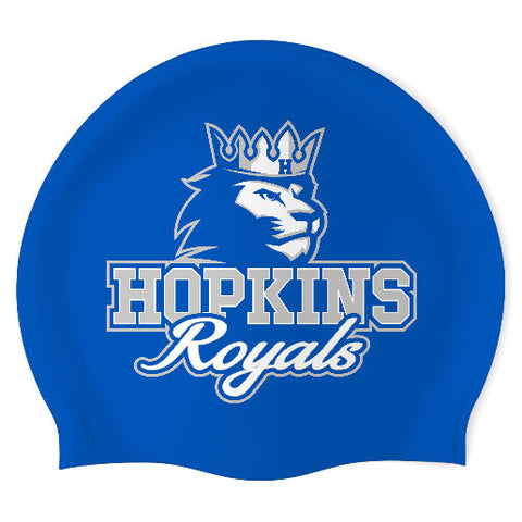 Hopkins High School - Swimoutlet PO26591897(RBL/02) - Wrinkle-Free Silicone Swimming Cap